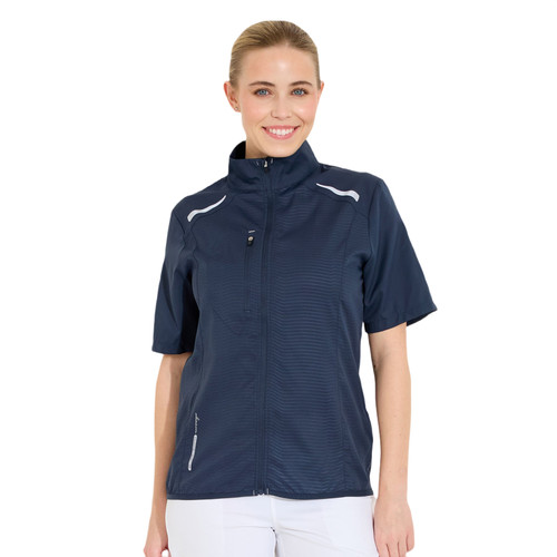 Women Lanark Stretch Wind Shirt (5oz) Navy image 6