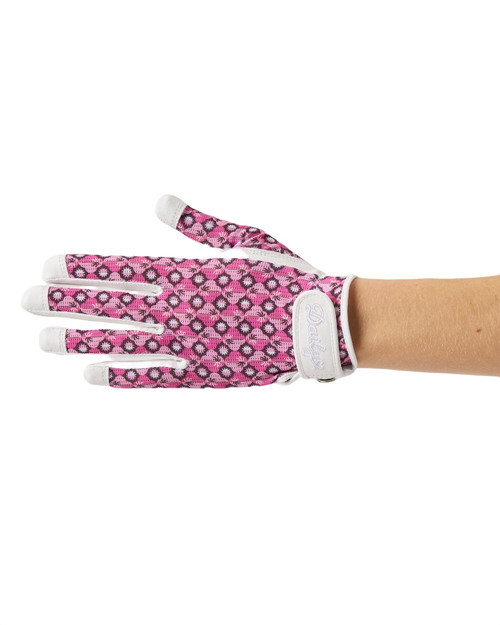 Geometric Palm Tree Print Sun Glove image 1