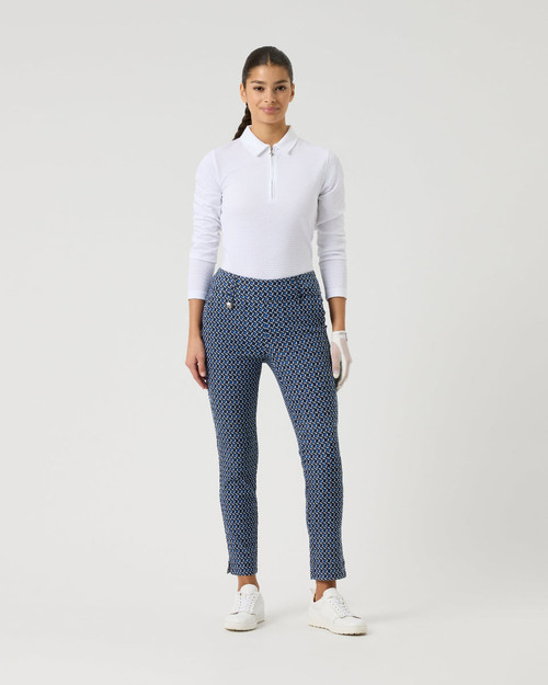 Magic Square Print Ankle Pants image 1