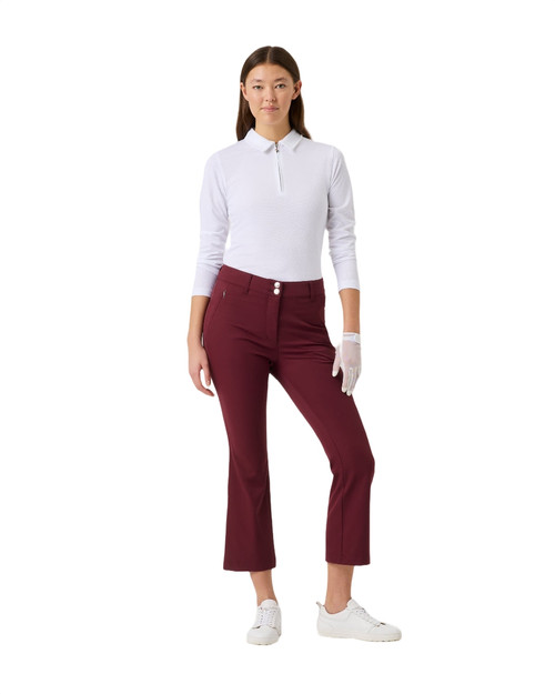 Flare Port Ankle Pants image 1