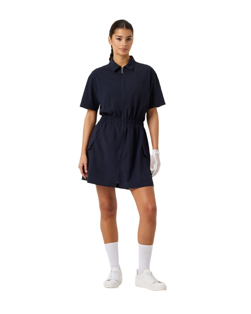 Acerra Dark Navy Short Sleeve Dress image 1