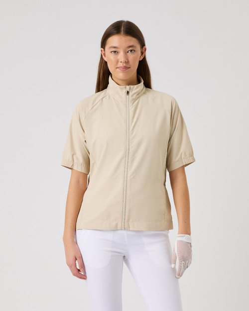 Anglet Oyster Beige Short Sleeve Wind Jacket V2 image 1