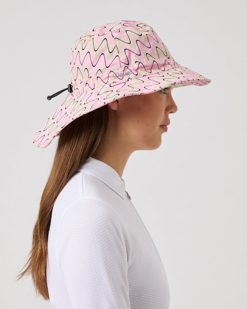 Flaine Geometric Wave Rain Hat image 1