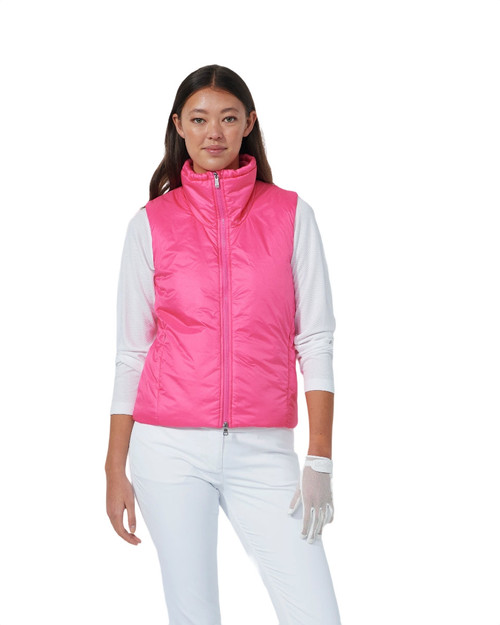 Thin Radiant Pink Padded Vest image 1