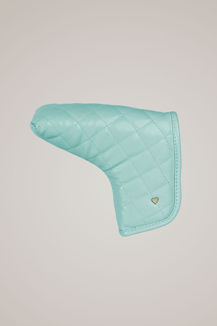 Blade Putter Cover in Quilted Aqua image 1