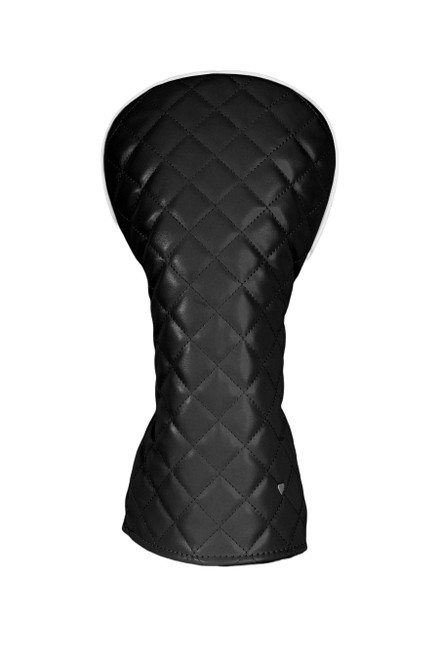 Driver Cover in Quilted Black image 1