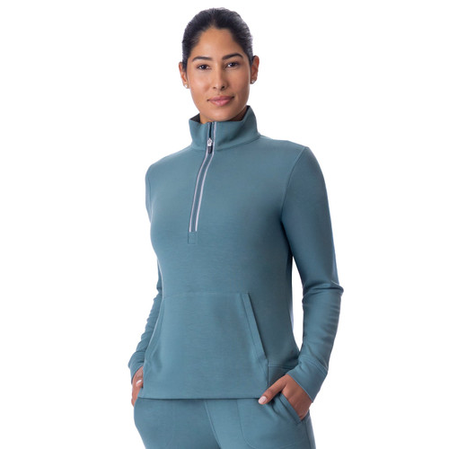 Sueded Heavenly Quarter Zip image 1