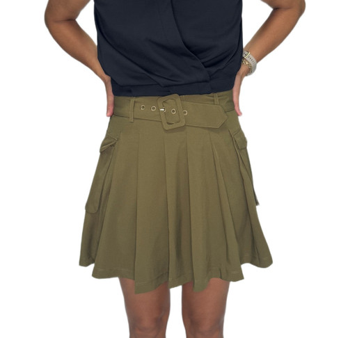 Amelia Skirt Army Green image 2