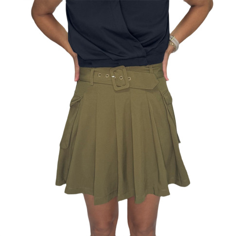 Amelia Skirt Army Green image 2