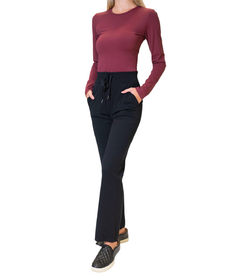 COEUR Wide Leg Pants Black image 4