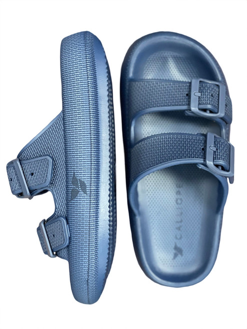 Manito Buckle Slides Navy image 3