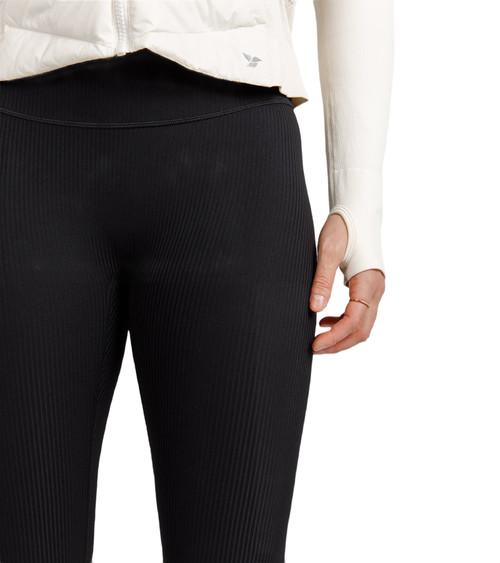 COEUR Ribbed Leggings Black image 3