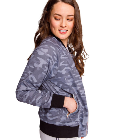 NYM Bomber Jacket Gray Camo image 5