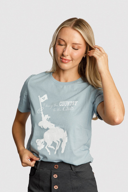 Country Club Tee Denim Blue image 5