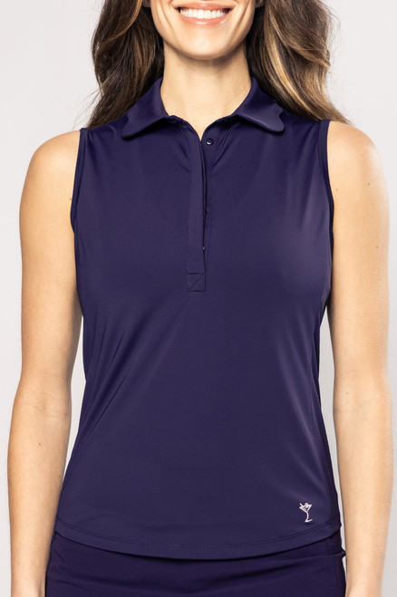 Golftini Sleeveless Darling Polo