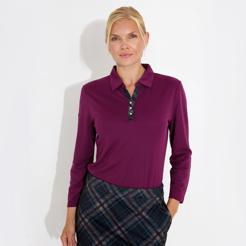Women Limerick 3/4 Sleeve Beetroot image 17