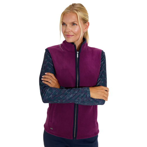 Women Foxhills Midlayer Bodywarmer Beetroot image 1