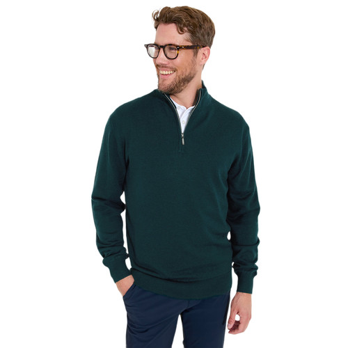 Mens Liffin Knitted Windstopper Course Green image 1