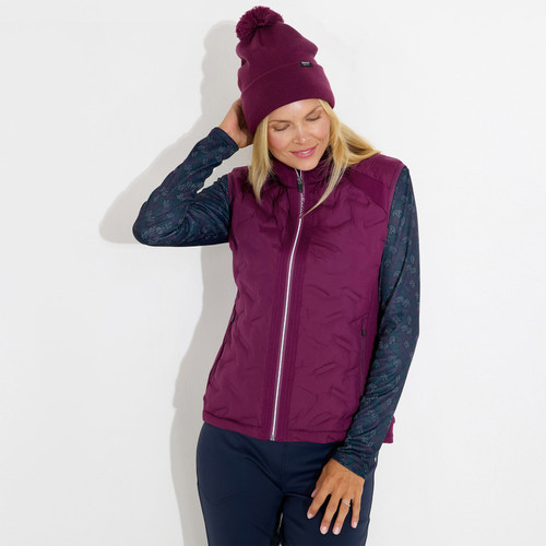 Portrush Hybrid Vest Beetroot image 11