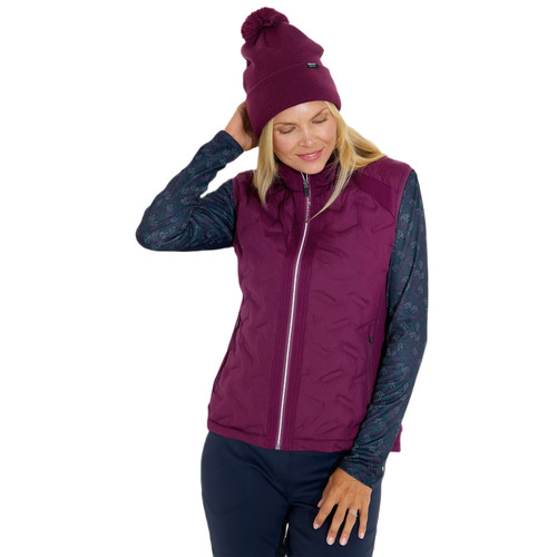 Portrush Hybrid Vest Beetroot image 11