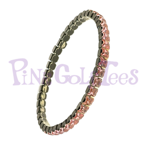 Rosny & Company Inc | Quality Wholesale Jewelry | Bangle/Bracelet | 18K  Gold Plated Tennis Bracelet created with Swarovski crystals