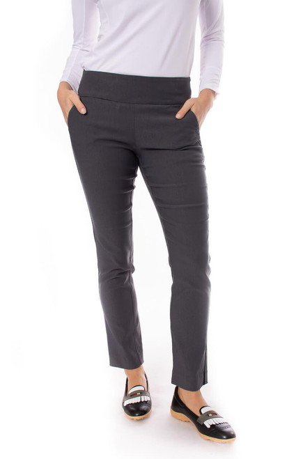 Golftini, Navy with White Pull-On Ankle Pant