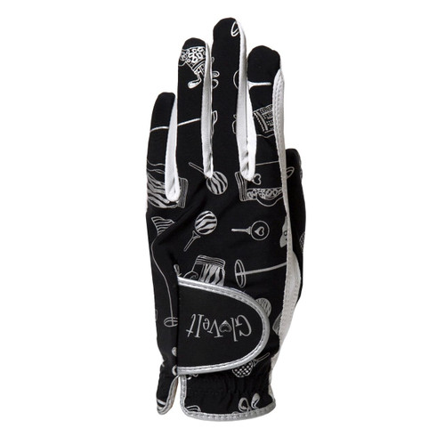 Glove It Gotta Glove It Ladies Golf Glove is made with stretch lycra and have a cabretta leather palm glove.