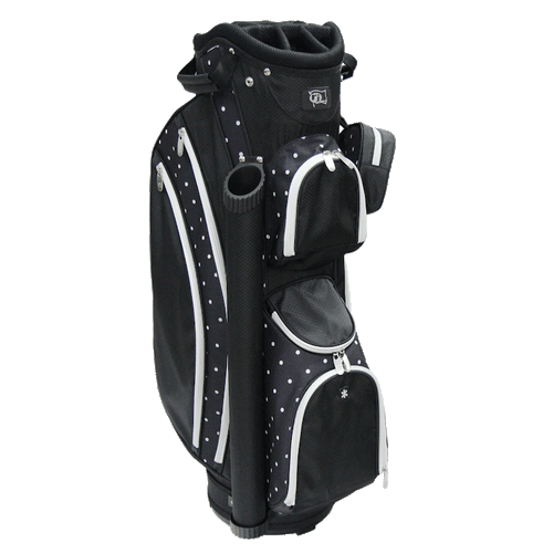 RJ Sports polka dot lightweight golf bag