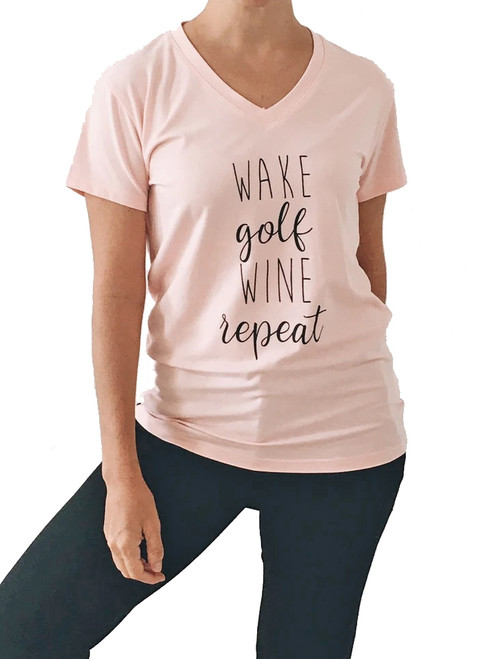 Fashionable Ladies Golf Clothing Apparel From Pink Golf Tees