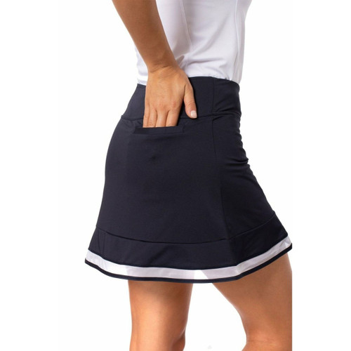 Golftini Top Golf Black Ladies Golf & Tennis Skort