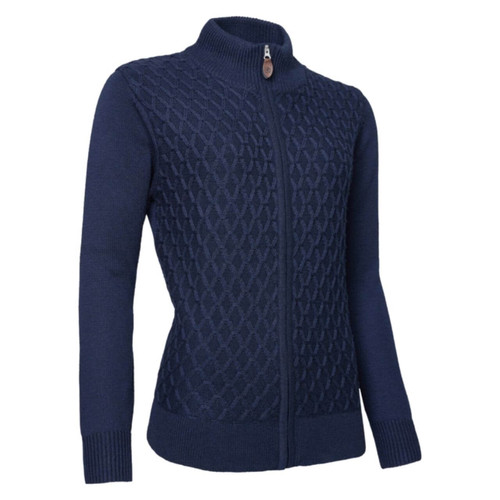 Abacus Sportswear Navy Knitted Cardigan - Avondale