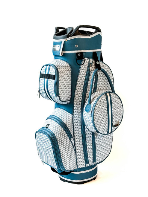 Women’s Deluxe Golf Cart Bag with 14-Way Divider, Cooler Pocket & Detachable Purse – Capri image 1