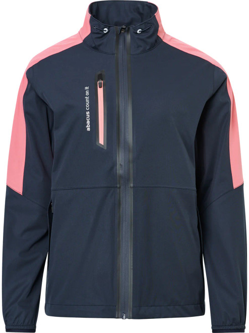 Abacus Sportswear Women Bounce Rain Jacket (navy/lipstick)