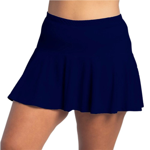 FestaSports Solid Color Flounce Tennis Skorts