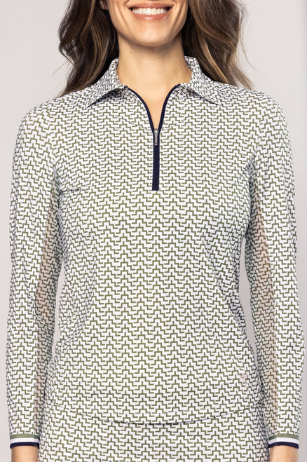 Golftini Long Sleeve Cool Girl Polo