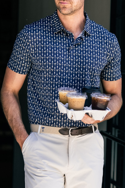 Golftini Men's Performance Polo