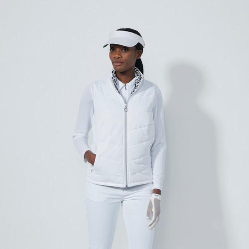 DS Reversible White Water Leo Padded Vest image 1