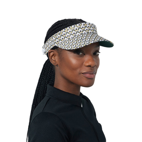 DS Diamond Geo Print Visor