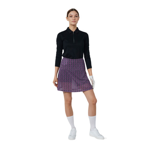 DS Breeze Delusion Black Print Short Skort