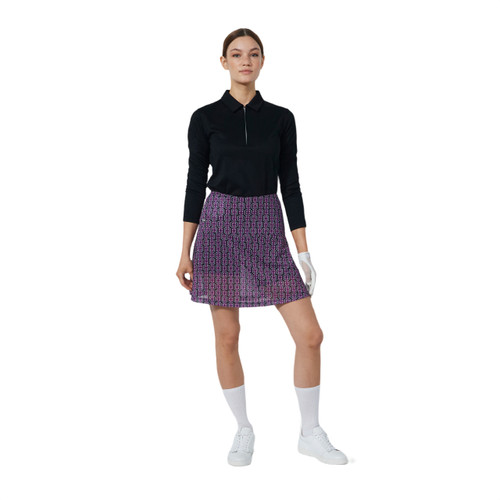 DS Breeze Delusion Black Print Short Skort