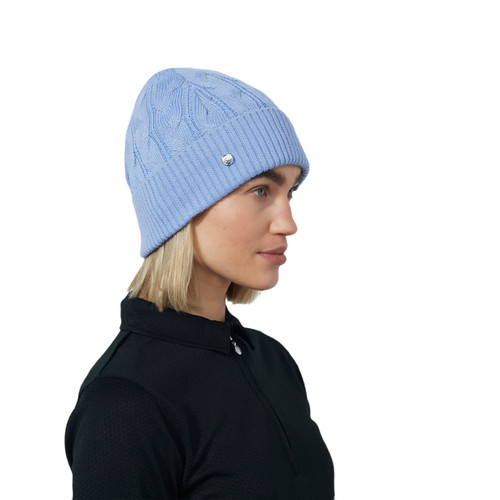 DS Blue Heron Cable Knit Hat image 1