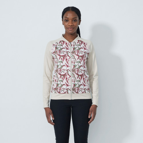 DS Swirl Print Peached Midlayer Jacket image 1