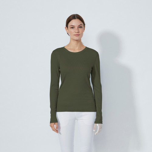 DS Ancona Kalamata Long Sleeve Round Neck Top image 1
