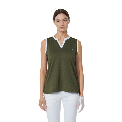DS Massy Kalamata Sleeveless Polo Shirt