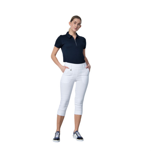 Magic White Capris image 1
