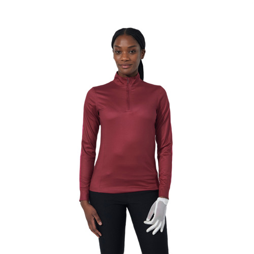 DS Anna Winery Midlayer Half Neck Long Sleeve Top