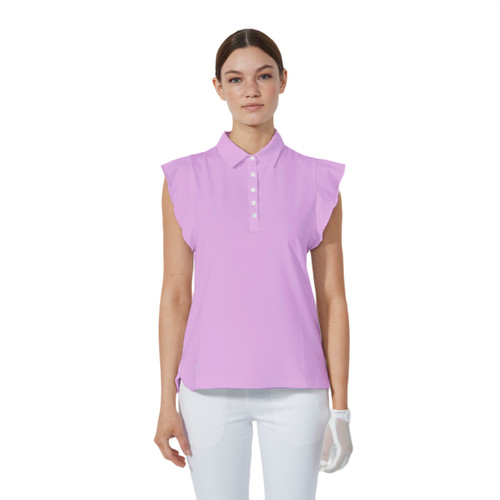 DS Luxe Frill Veronica Sleeveless Polo Shirt