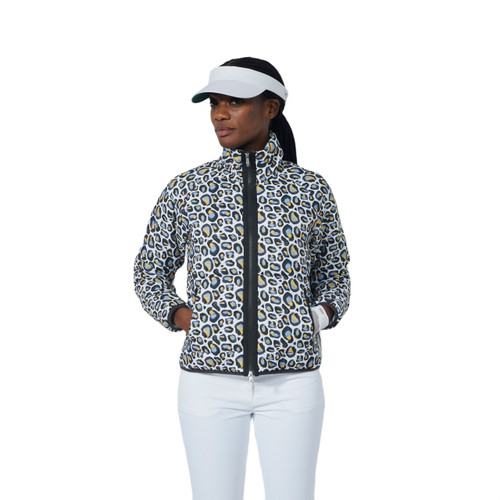 DS Water Leo Print Padded Jacket