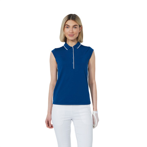 DS Stud Logo Bering Sea Sleeveless Polo Shirt