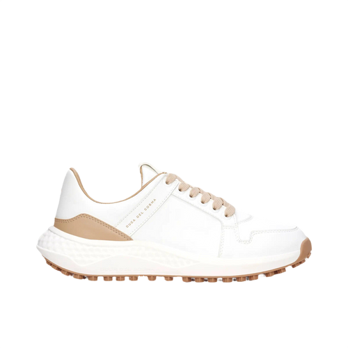 the ideal sporty women's golf sneakers. Waterproof, comfortable, and providing exceptional grip , Duca del Cosma